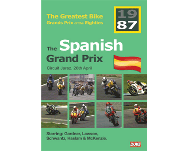 The Spanish GP 1987-the Greatest bike GPs of the Eighties (DVD)