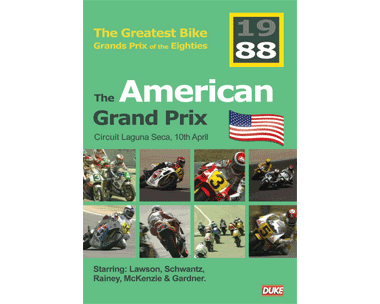 The American GP 1988-The Greatest bike GPs of the Eighties (DVD)