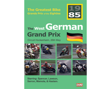 The German GP 1985-the Greatest bike GPs of the Eighties (DVD)