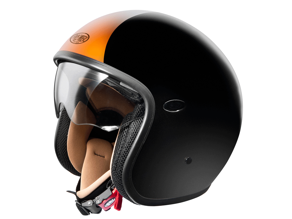 Hjälm Premier VINTAGE, DLBM-Orange Hjälm Premier VINTAGE, DLBM-Orange